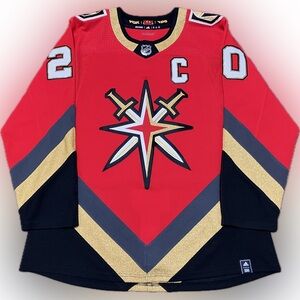 Las Vegas Golden Knights Reverse Retro 1.0 Adidas NHL Hockey Jersey Size 52